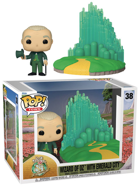 Funko POP #38 Town The Wizard of Oz with Emerald City 85th Anniversary Figure